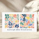 Recherche de artiste graphique cartes visite Illustrateur