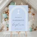 Search for baptism sign posters Dusty blue