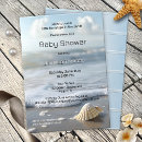Recherche de seashell baby shower invitations Plage