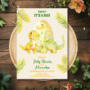 Recherche de dinosaures mignons invitations Pour tous