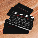 Search for clapperboard business cards Media