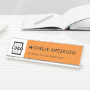 Search for orange name plates Logo