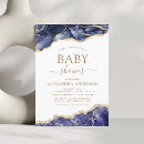 Search for blue gold baby shower invitations Mother to be