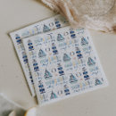 Search for ahoy napkins Blue