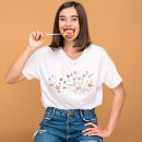 Search for watercolor flowers tshirts Garden