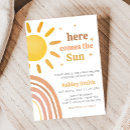 Search for you are my sunshine baby shower invitations Yellow