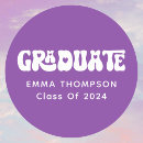 Search for retro graduation stickers College