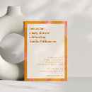 Search for pink and yellow baby shower invitations Modern