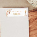 Search for pearls return address labels Brunch and bubbly