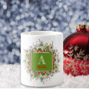 Search for christmas letter mugs Watercolor