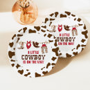Search for western baby shower plates Cowboy