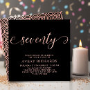 Search for rose gold invitations Black