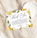 Search for citrus thank you cards Lemons