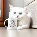 Search for cat birthday mugs White