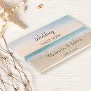Search for beach wedding guest books Trendy