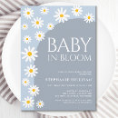 Search for blue daisy invitations Modern
