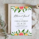 Search for grapefruit invitations Watercolor