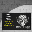 Search for trick or treat banners Creepy