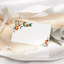 Search for orange place cards Calligraphy