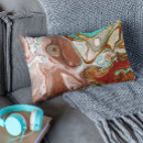 Search for turquoise and red pillows Abstract