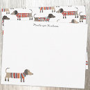 Search for dachshund note cards Cute