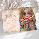 Search for blush graduation invitations Modern