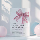 Search for white bow invitations Pink and white