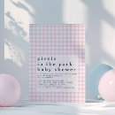 Search for pink gingham invitations Summer