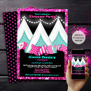 Search for teepee birthday invitations Girly