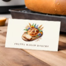 Recherche de blé cartes visite Logo de la boulangerie