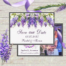 Search for wisteria wedding save the dates Floral