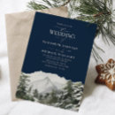 Recherche de neige mariage invitations Sapin