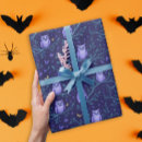 Search for halloween wrapping paper Purple