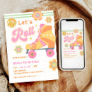 Recherche de roller skating invitations Rétro