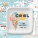 Search for ice cream paper plates Birthday