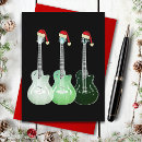 Search for musical instrument instruments christmas cards Green