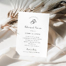 Recherche de fer invitations Noir et blanc