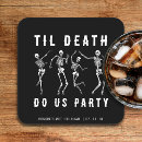 Search for til death do us part invitations Black and white