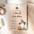 Search for ghost baby shower invitations October