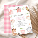 Search for barnyard birthday invitations Farmyard