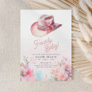 Recherche de western baby girl shower invitations Bébé