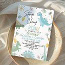 Search for dinosaur birthday invitations Stomp chomp roar