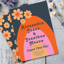 Search for 70s retro wedding invitations Simple