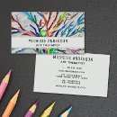 Search for art therapist business cards Colourful