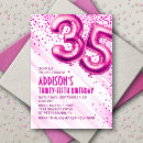 Recherche de 35th invitations Pour elle