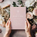 Recherche de moderne fille baptême invitations Rougir