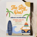 Search for the big one birthday invitations Boy
