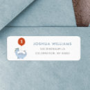 Search for dinosaur return address labels Baby