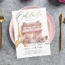 Search for paris birthday invitations Patisserie