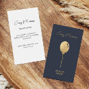 Search for balloon artist business cards Gold